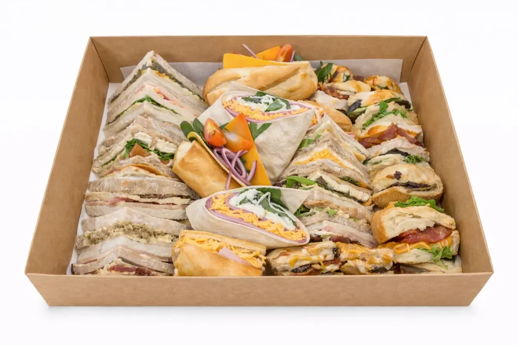 Deli-Licious sandwich and wrap platter